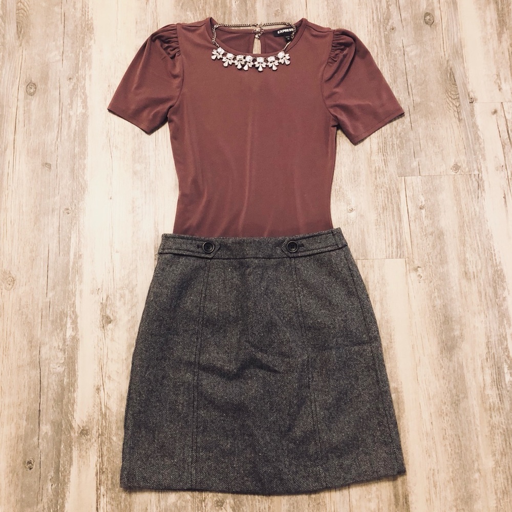 Loft Wool Skirt